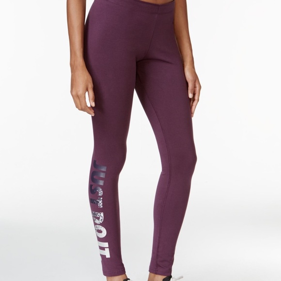 purple nike leggings